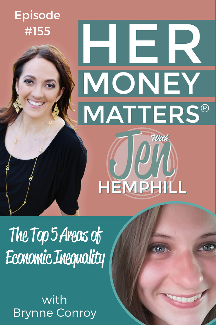 HMM 155: The Top 5 Areas of Economic Inequality with Brynne Conroy