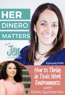 How to Thrive in Toxic Work Environments with Doris Quintanilla | HDM ...