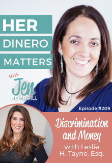 HDM 209: Discrimination and Money with Leslie H. Tayne, Esq.