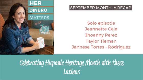 September Monthly Recap - Celebrating Hispanic Heritage Month with these Latinas (2)