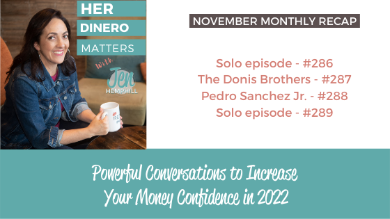 November Monthly Recap - Powerful Conversations to Increase Your Money Confidence in 2022 (2)